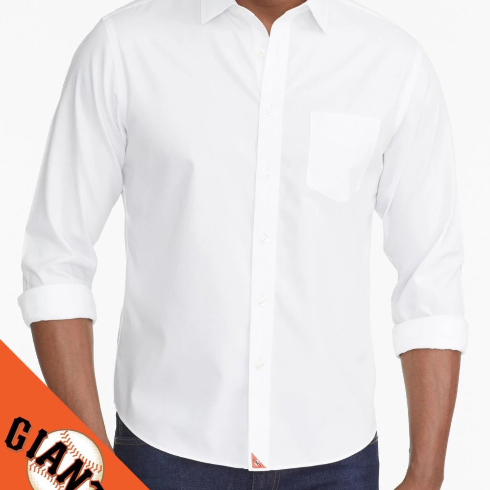 NWOT UNTUCKit Giants Signature Series Button-Down